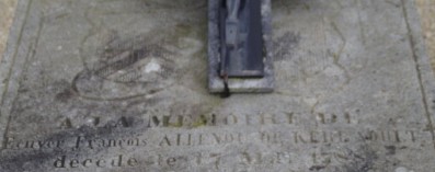 tombe Franois ALLENOU de Kerbaoult